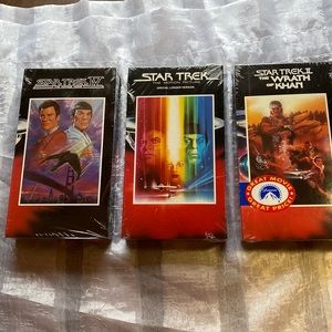 VHS Star Trek movie bundle
